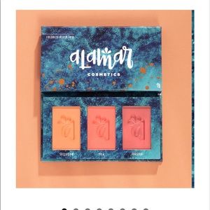 BNWT Alamar cosmetics blush trio
